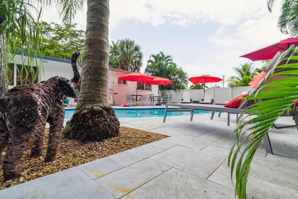 Private Oasis With Pool Near Beaches, Dining & Las Olas Fort Lauderdale Exterior photo